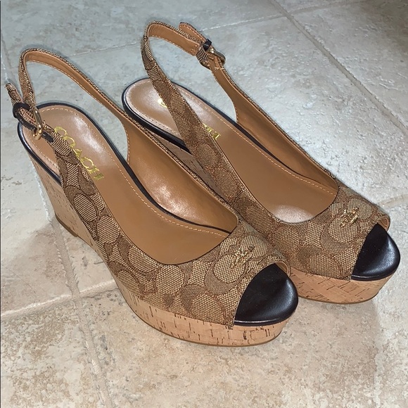 Coach Shoes - Coach Wedges- Ferry